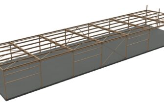 Проект магазина 500 м2
